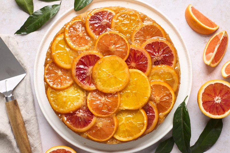 Orange Upside-Down Cake