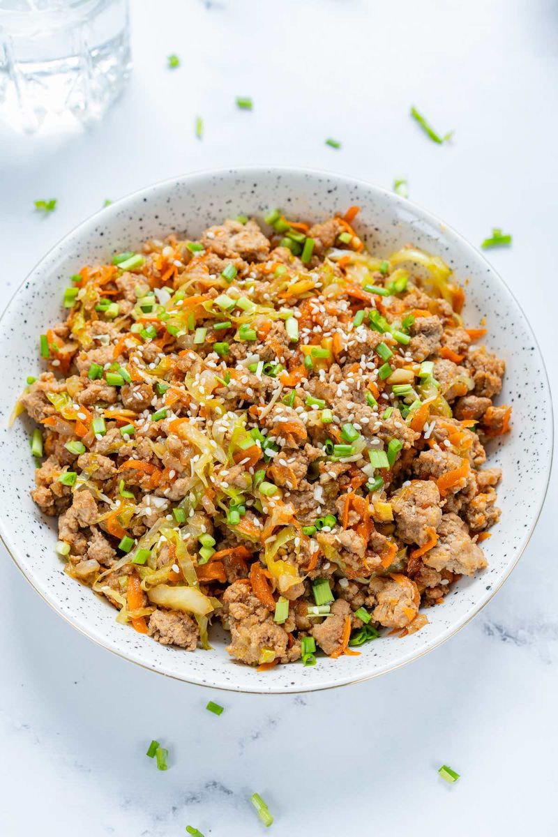 Keto Egg Roll in a Bowl