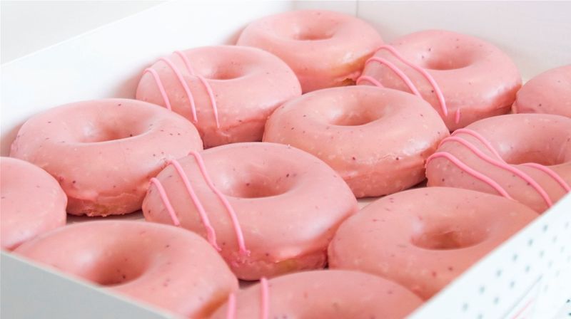 Strawberry Iced Glazed