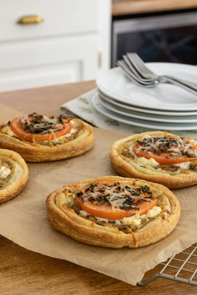 Tomato And Goat Cheese Tart