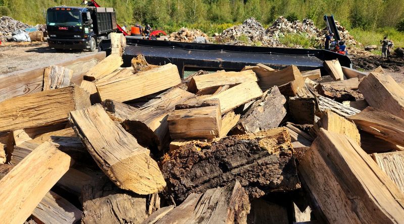 Use local firewood to protect trees