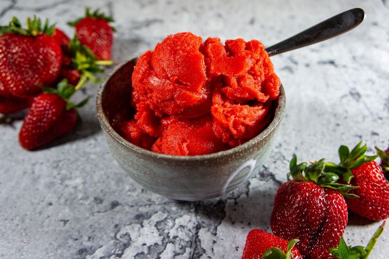 Strawberry Sorbet