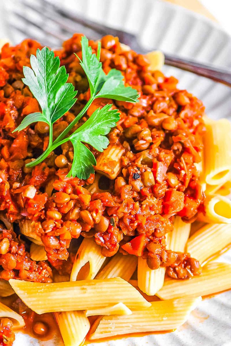 Lentil Bolognese