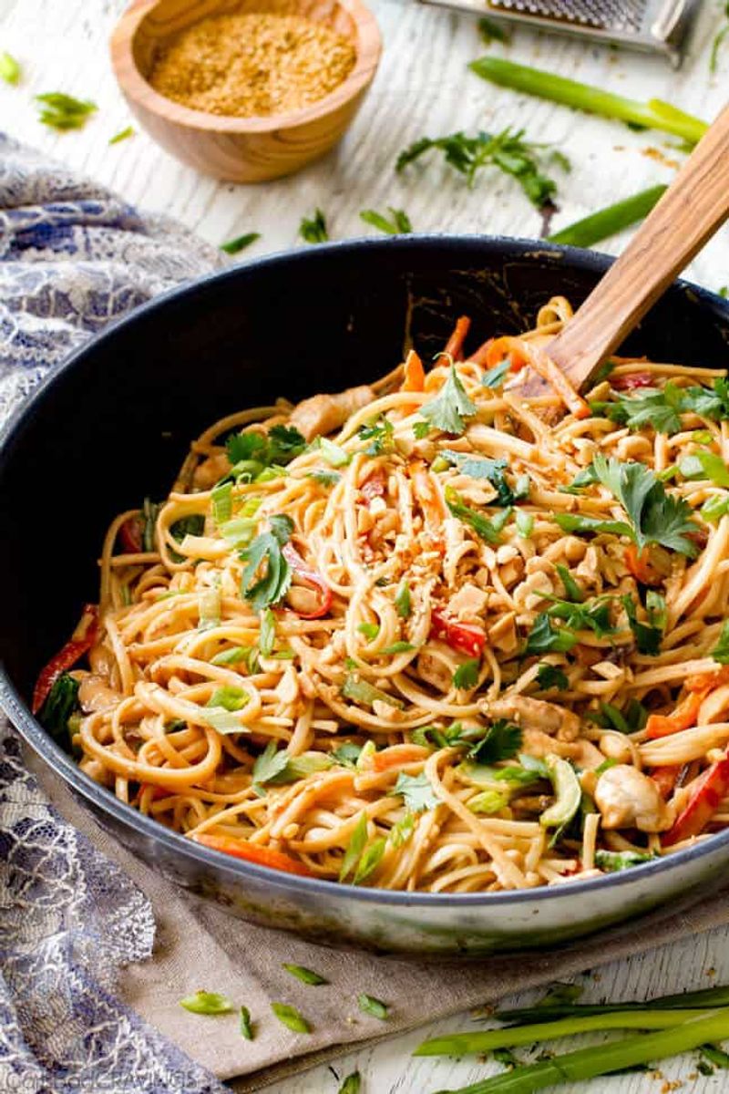 Peanut Sesame Noodles