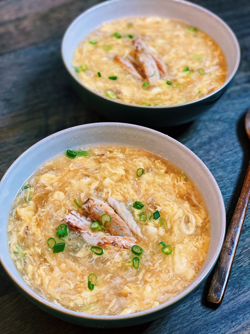 Egg Drop Soup With Rice