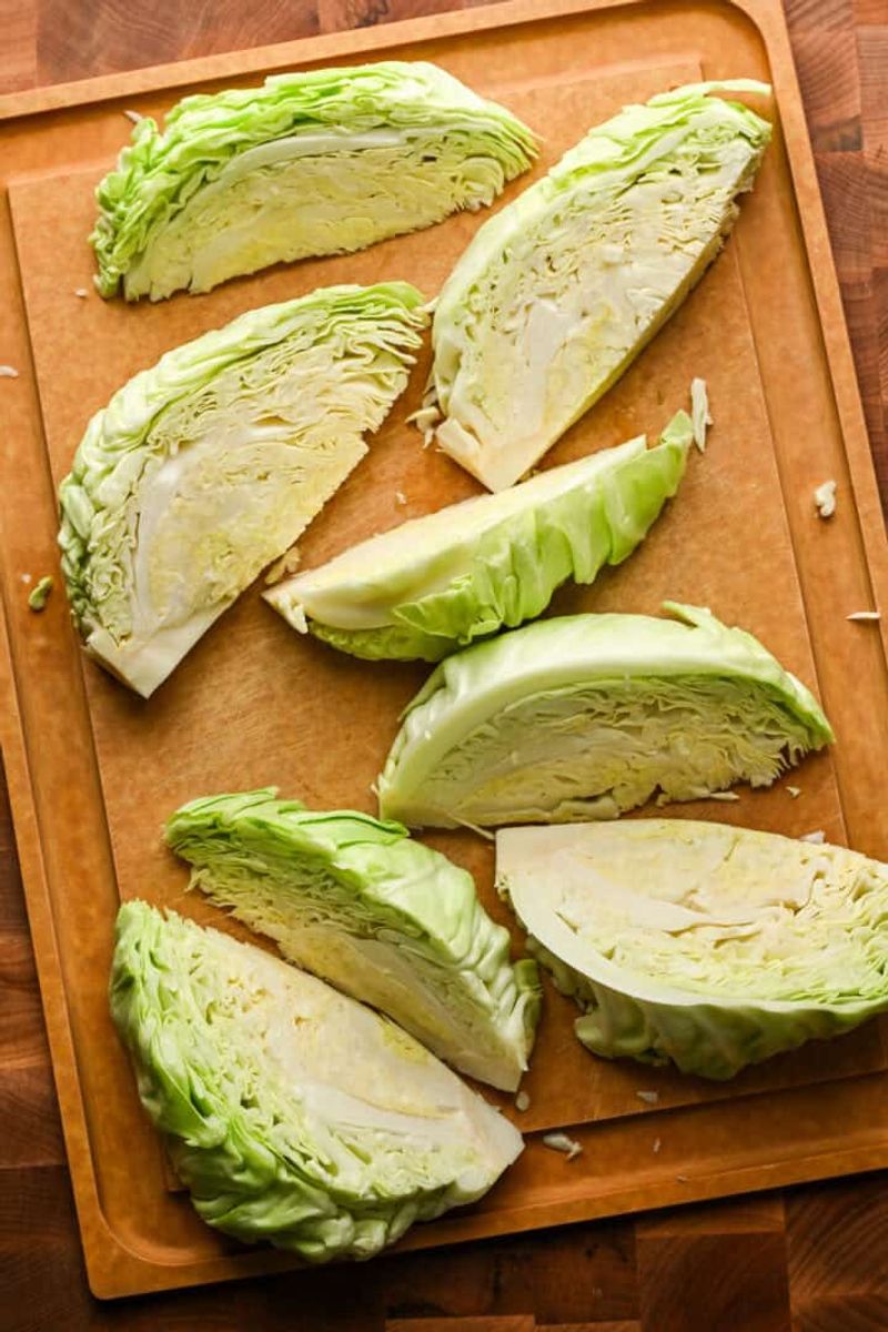 Classic Roasted Cabbage Wedges with Olive Oil and Sea Salt