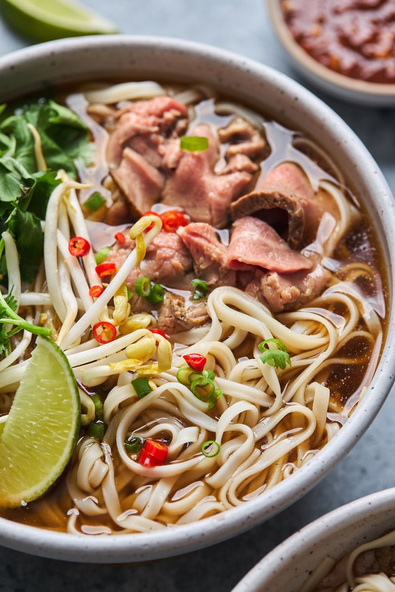 Pho-Inspired Beef Noodle Soup