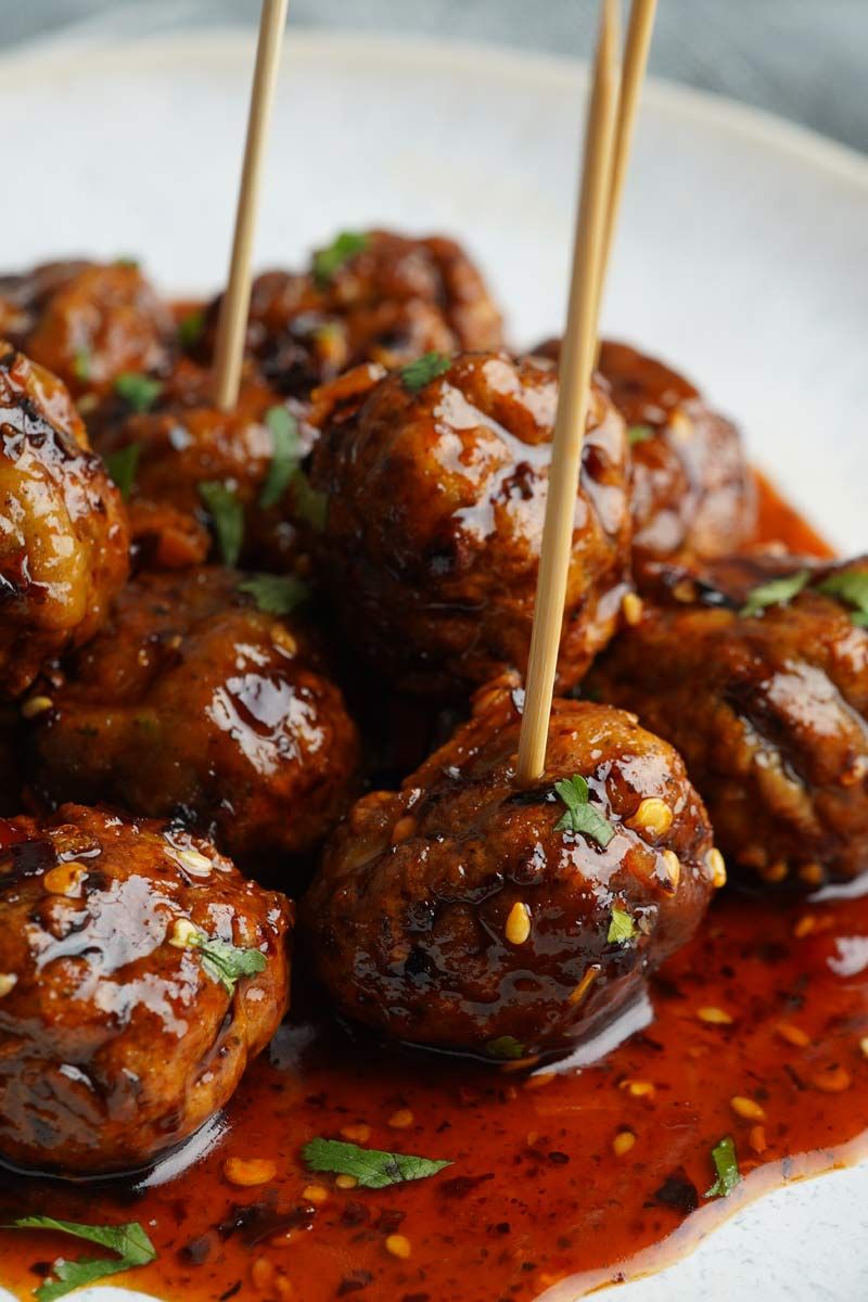 Firecracker Meatballs