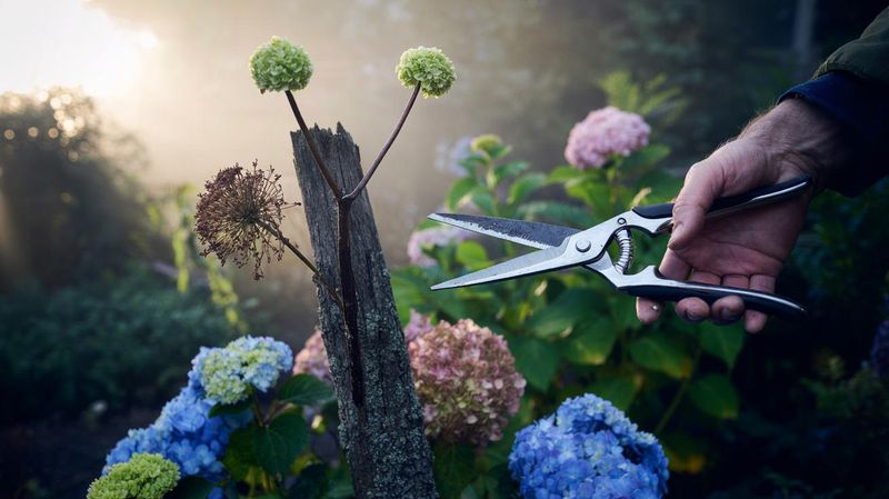 Wrong-time pruning can remove the flowers before they open