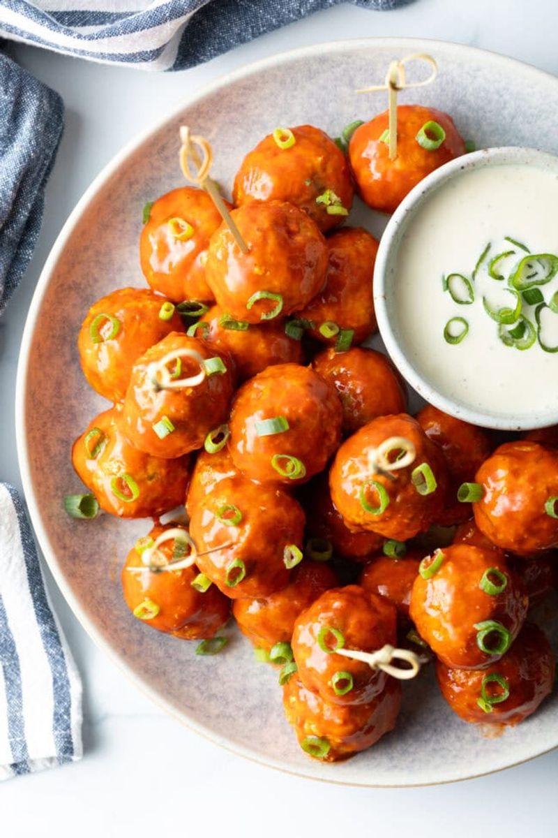 Buffalo Chicken Meatballs