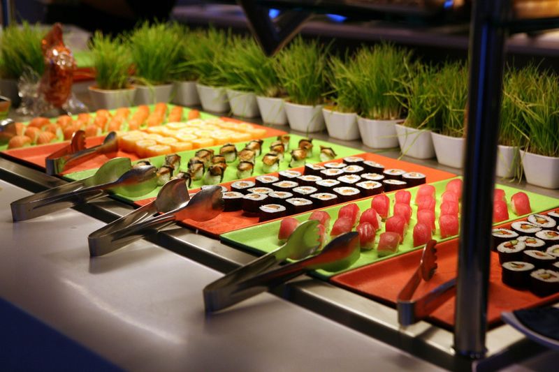 Buffet Sushi and Questionable Seafood