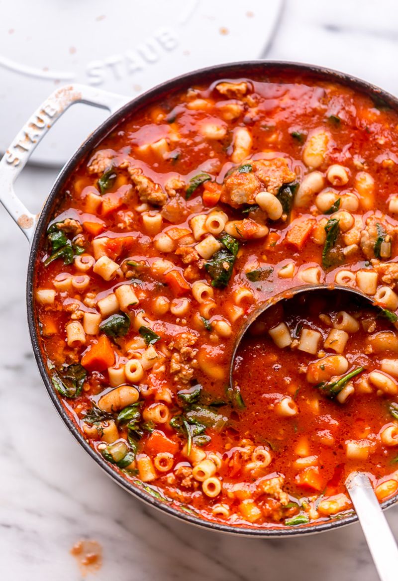 Bean And Pasta Soup
