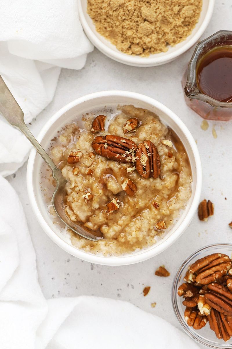 Oatmeal With Brown Sugar And Butter