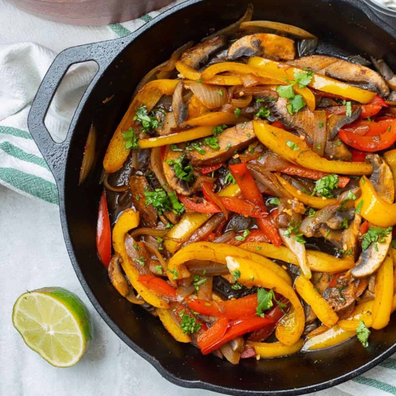 Veggie Fajita Skillet