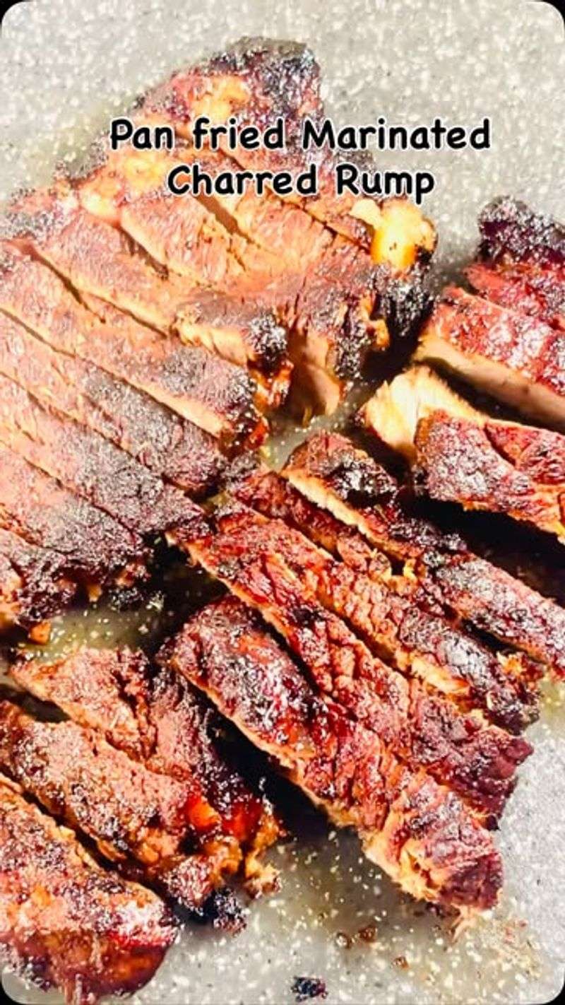 Pat the steak dry before searing