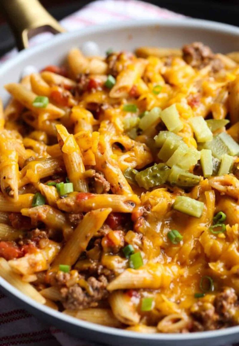 Cheeseburger Pasta