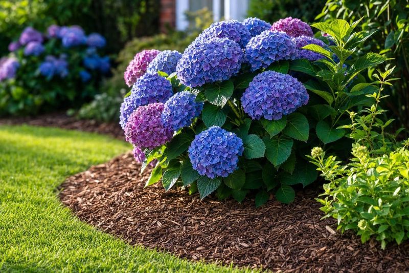 Mulch Keeps Roots Cool and Moist