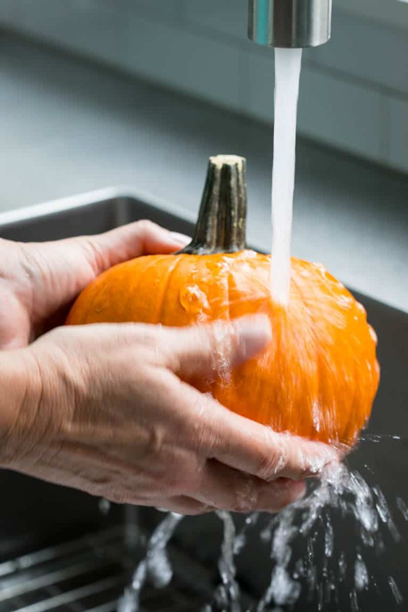 Start With a Fresh, Uncarved Pumpkin