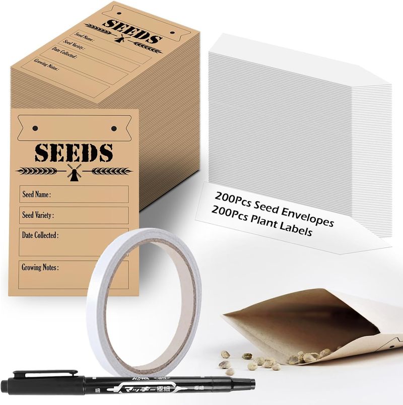 Label Your Seed Packets