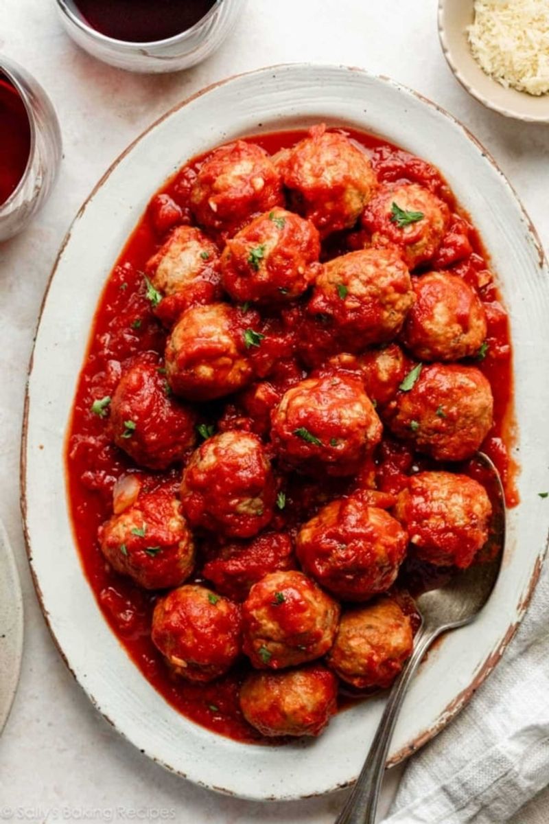 Turkey Meatballs in Marinara