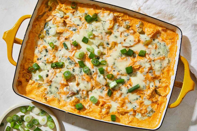 Buffalo Chicken Casserole