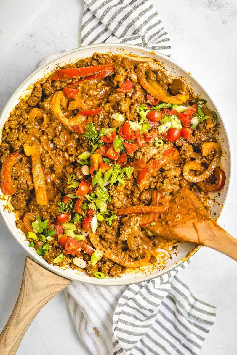 Beef Skillet Tacos