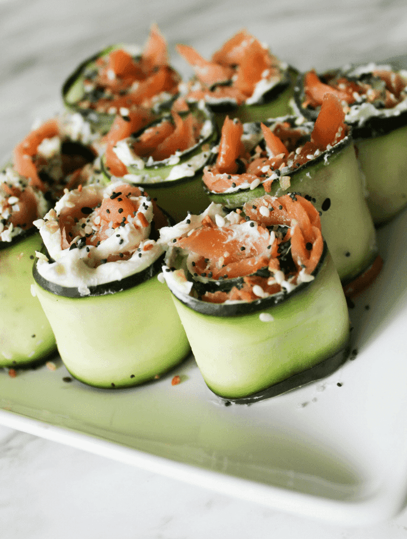 Cucumber “Sushi” Rolls