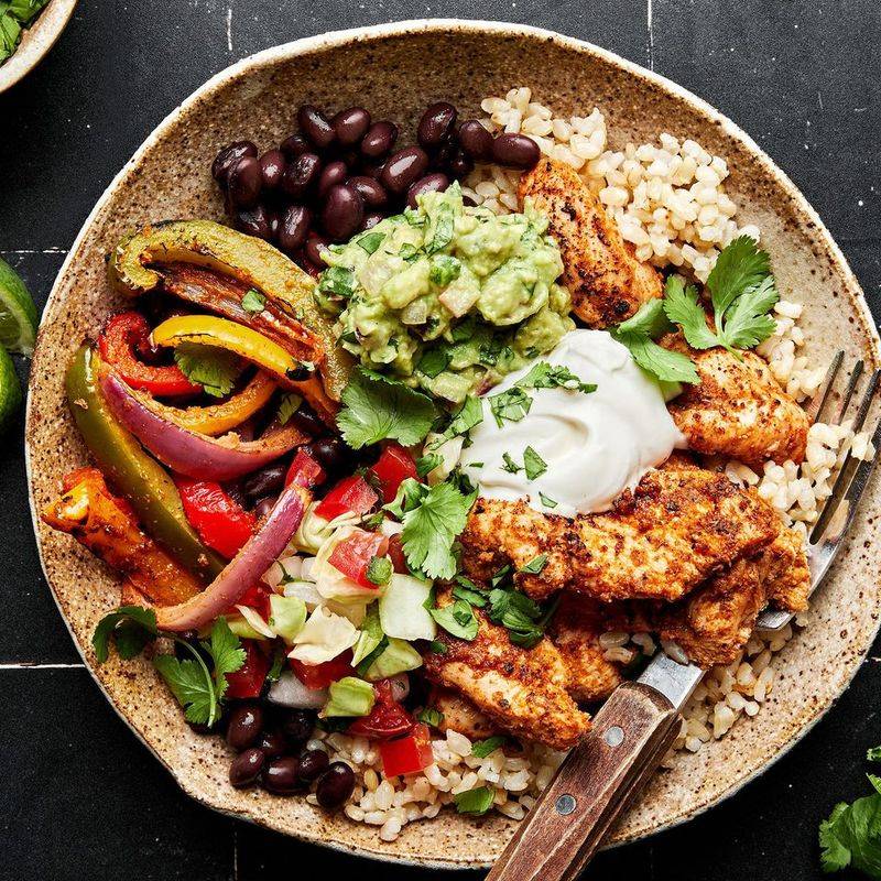 Fajita Burrito Bowls