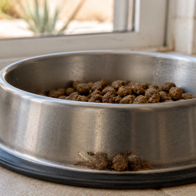 Leaving Pet Bowls on the Porch Overnight