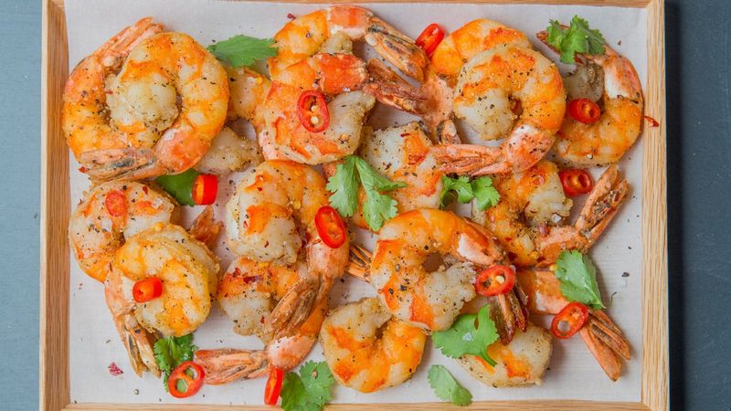 Shrimp Dishes (Garlic Shrimp, Salt and Pepper Shrimp)