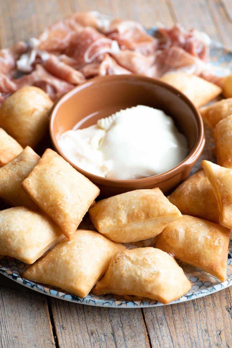 Gnocco Fritto with Cured Meats