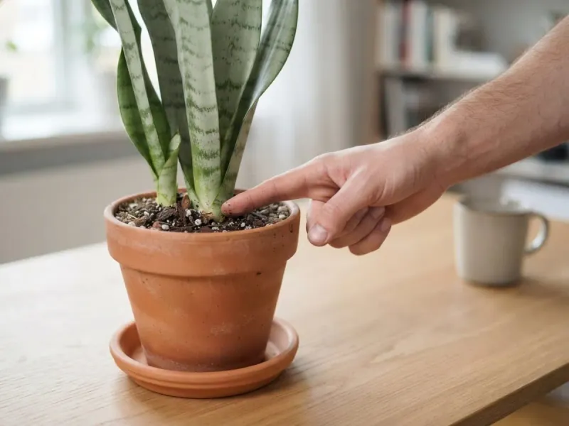 Water Only When Soil is Completely Dry