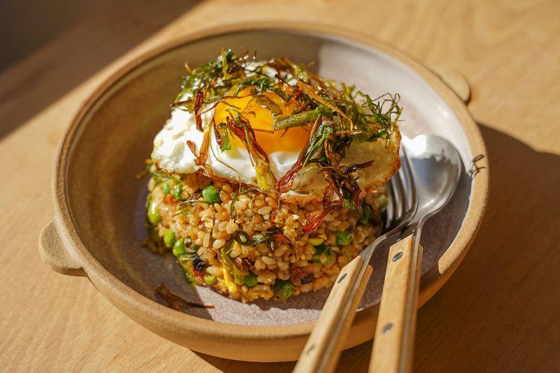 Garlic Scape Fried Rice