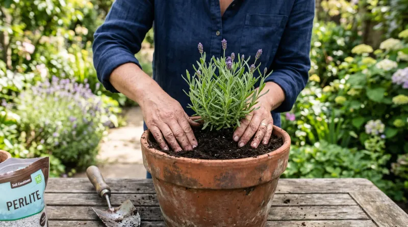 Choose the Right Pot and Potting Mix for Containers