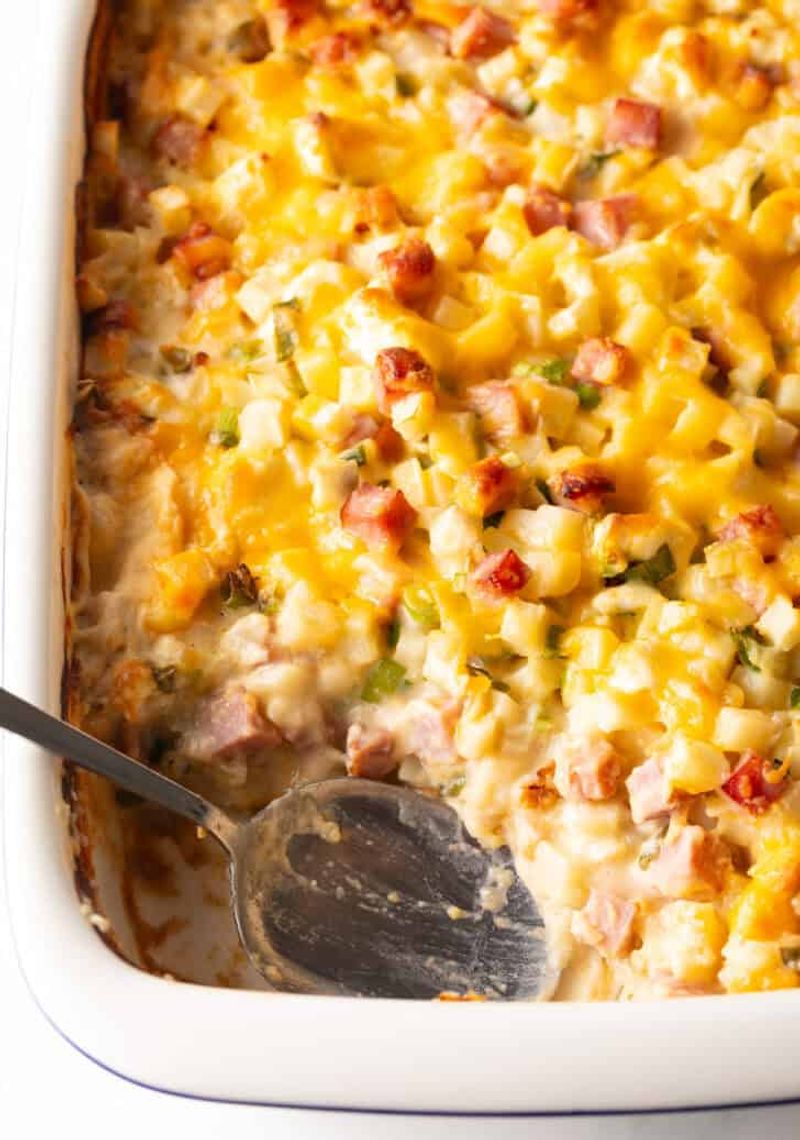 Ham and Potato Breakfast Casserole