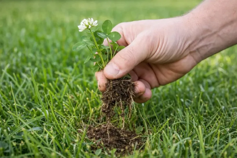 Hand-Pull Small Patches After Rain