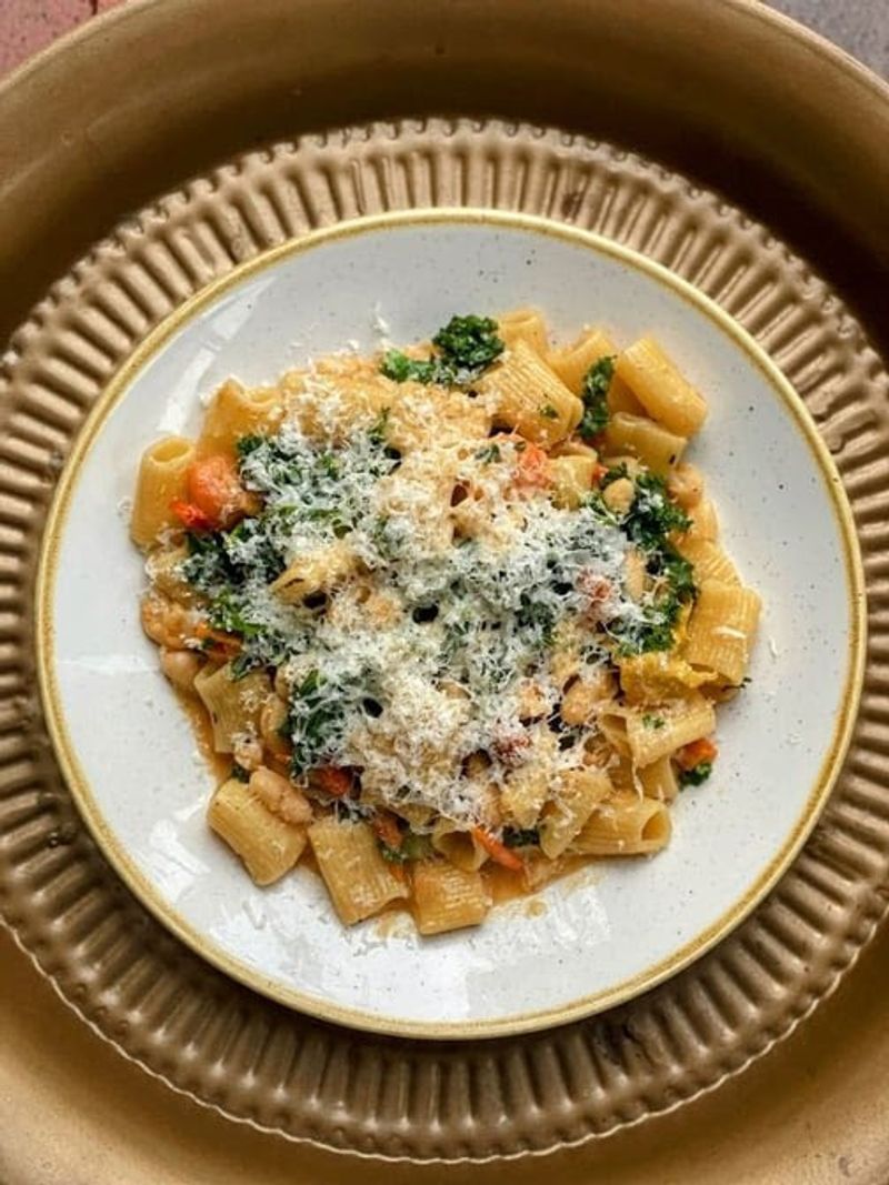 Vermont: Trattoria Delia - Wild Mushroom Pappardelle