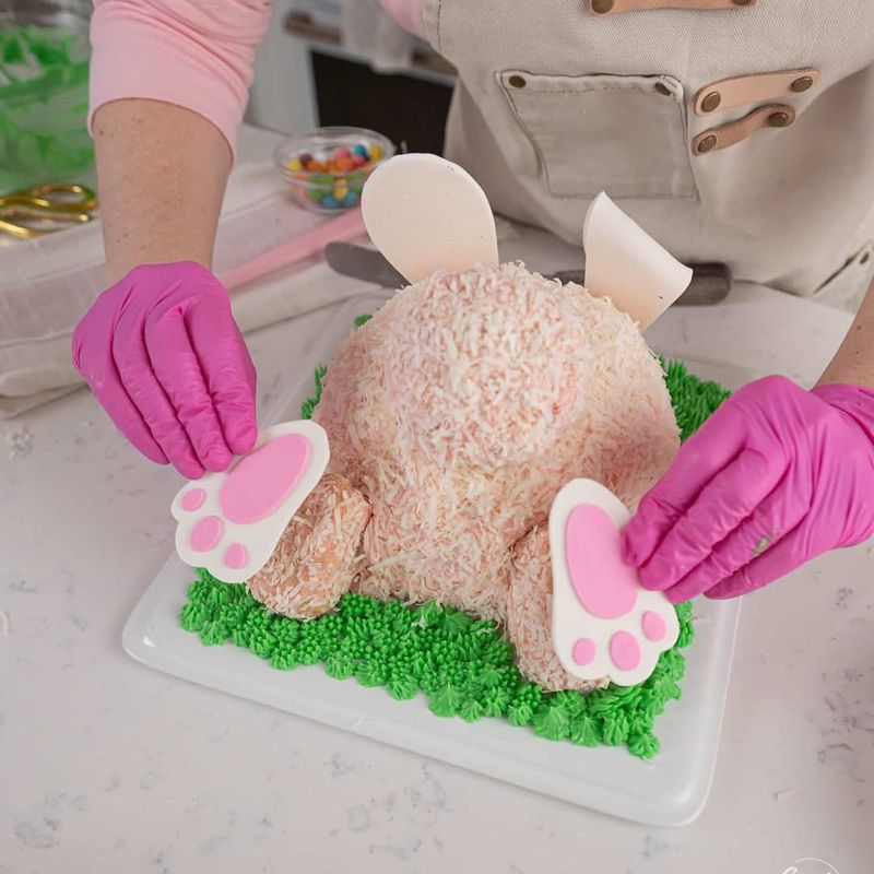 Bunny Butt Cake