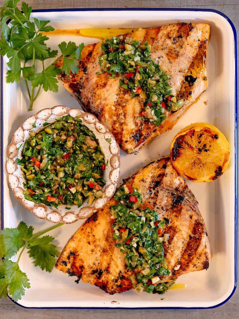 Grilled Swordfish Steaks