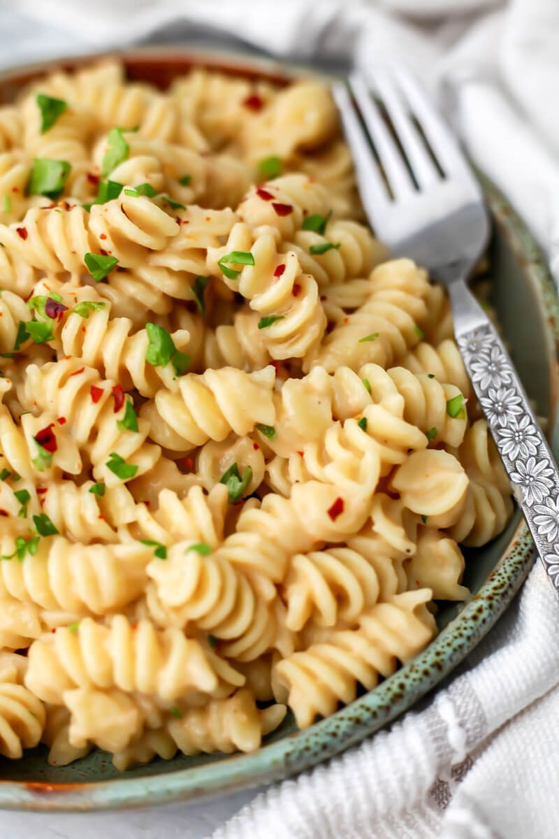Creamy Vegan Pasta with White Beans