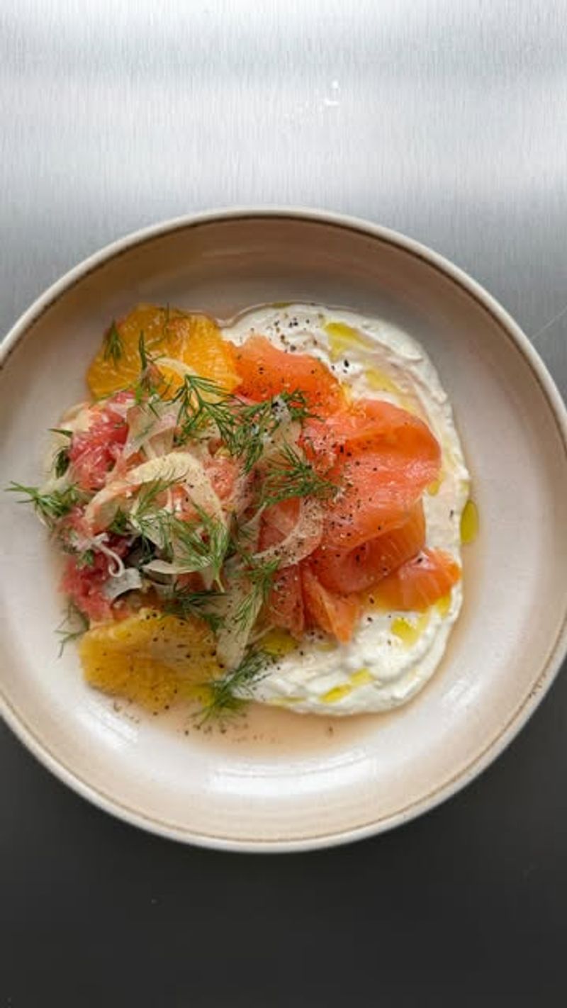 Smoked Salmon, Avocado, and Fennel Salad