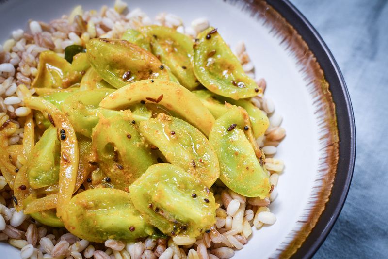 Green Tomato Curry