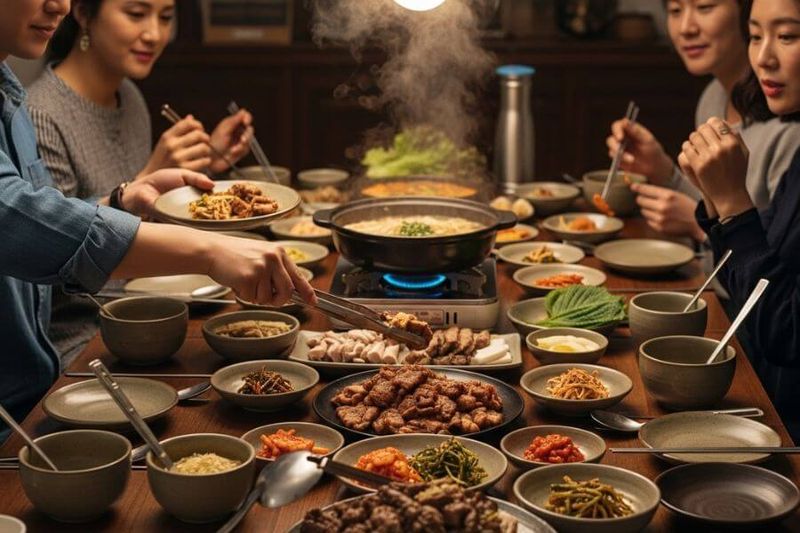 Meals are designed to be shared