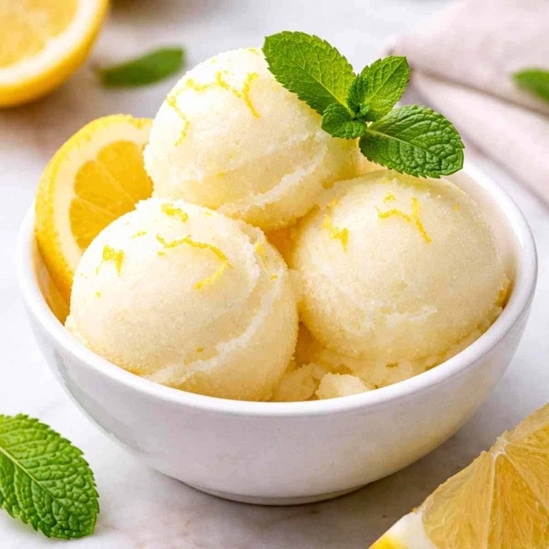 Lemon Ice Cream