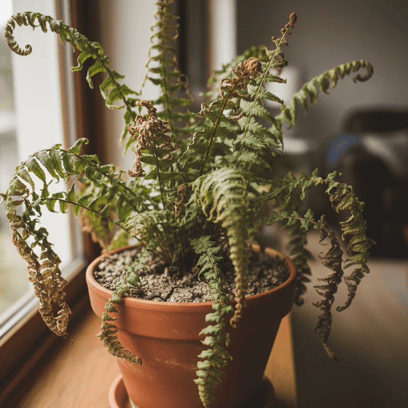 Slow, Stunted Growth With Fewer New Leaves (Underwatering)