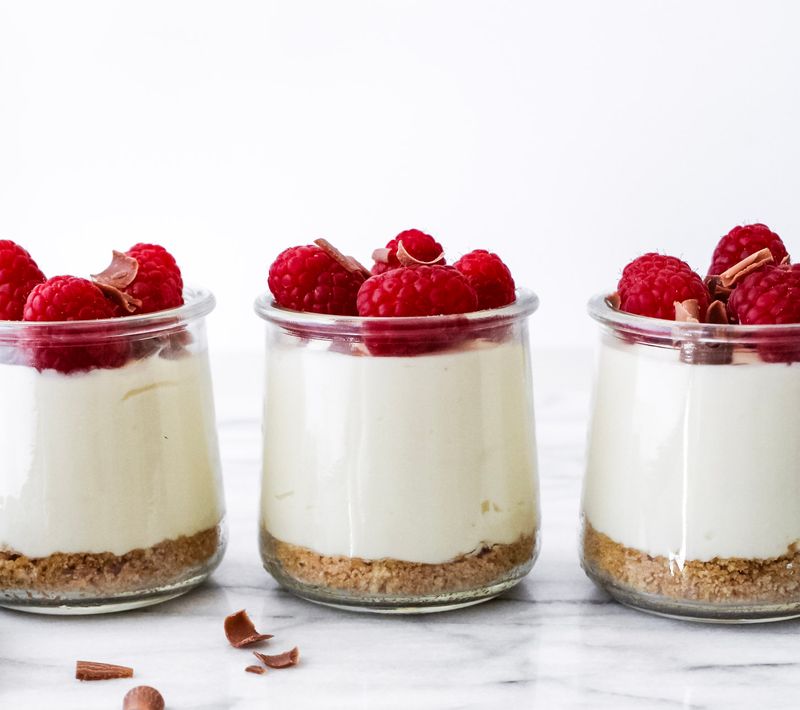 No-bake cheesecake cups