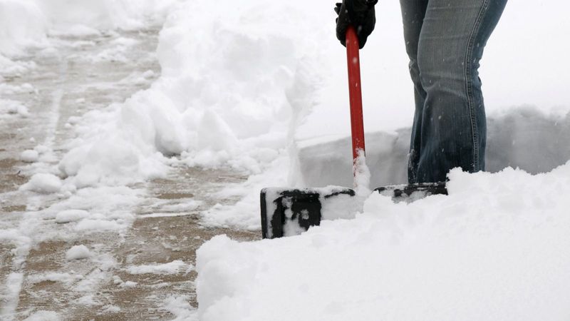 Clear snow before you reach for deicer