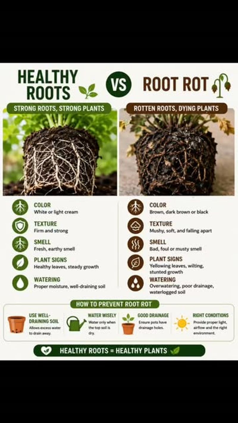 Root Rot From Chronically Soggy Conditions