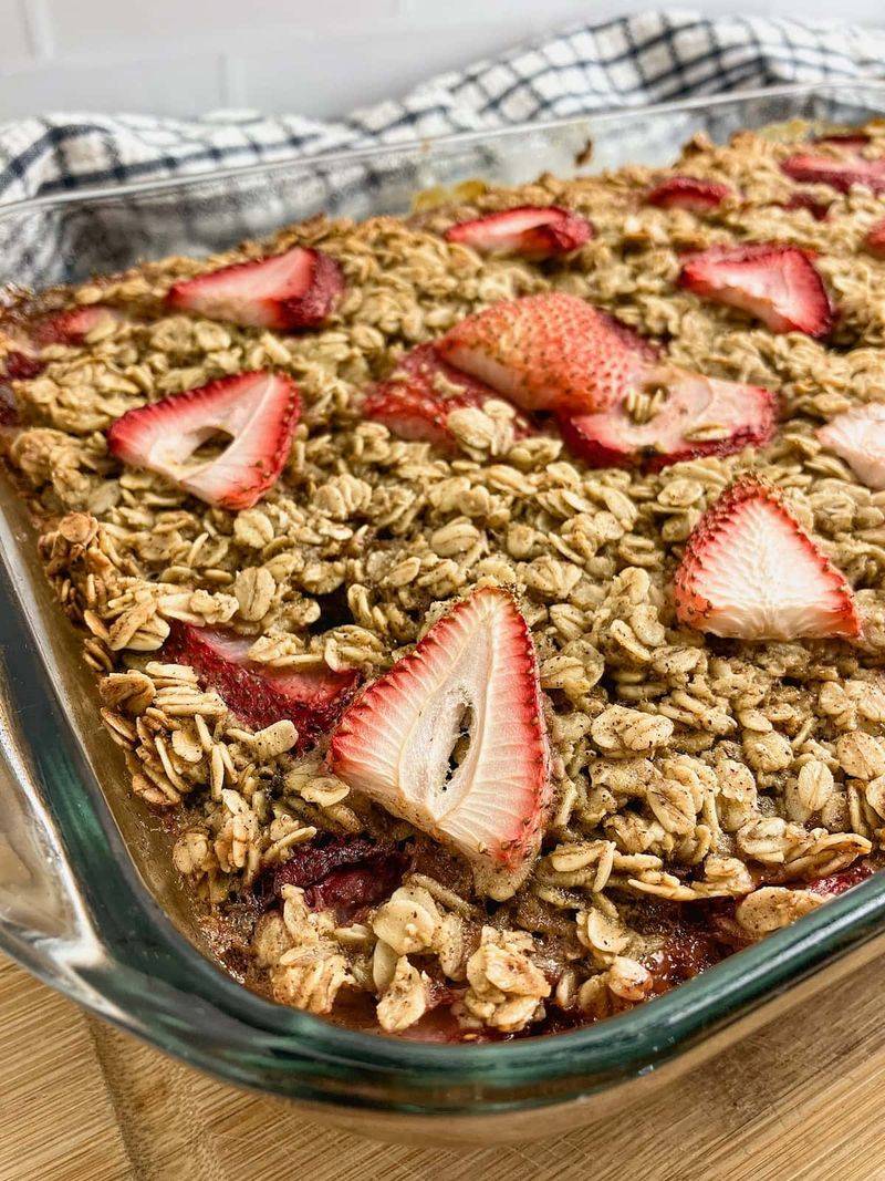 Strawberry Baked Oatmeal