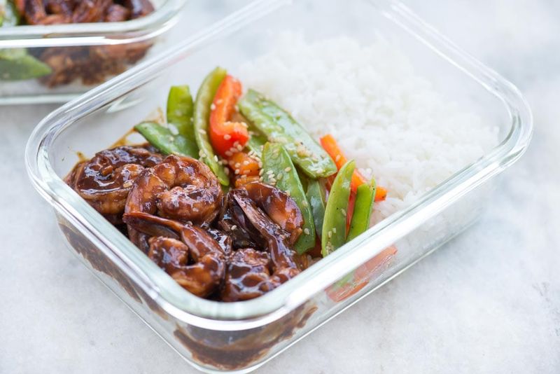 Quick stir fry style lunchbox